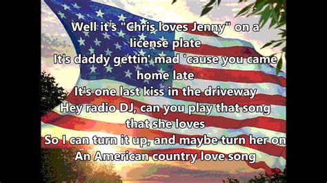 american country song lyrics|classic american country songs.